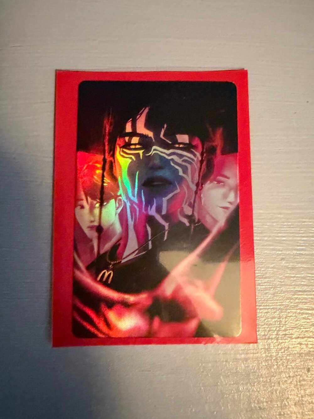 Rare Demon Jinu Photocard - 2026 McDonald's x K-Pop Demon Hunters